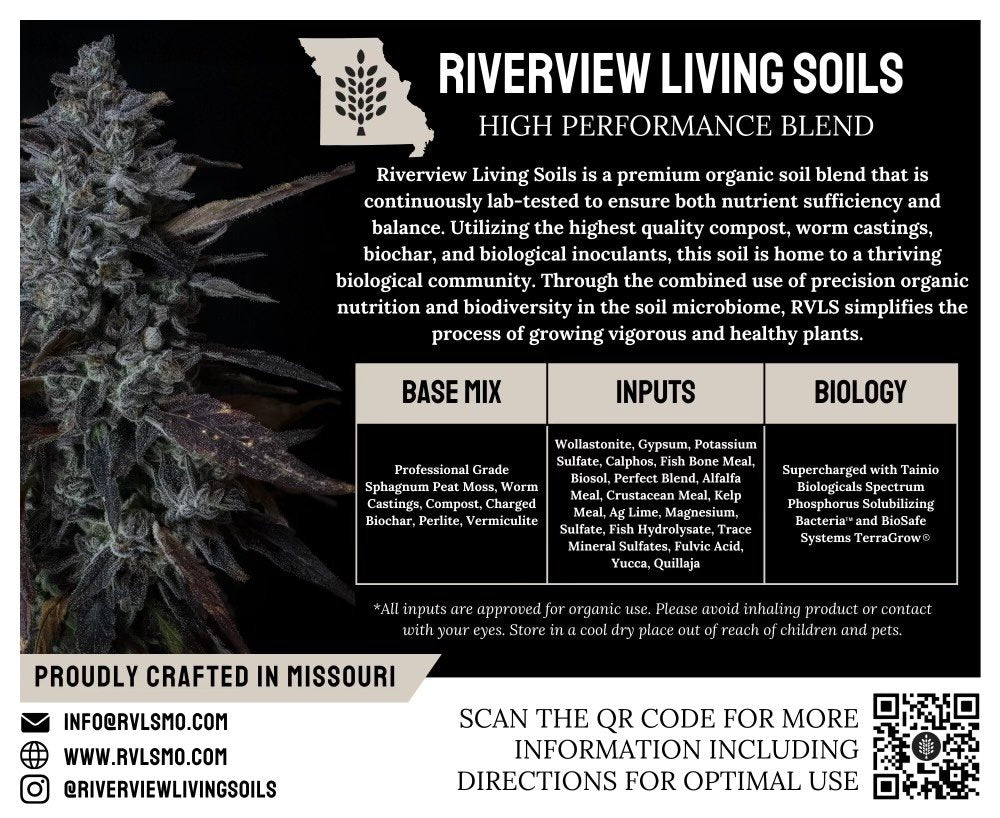 Riverview Living Soil: High Performance Blend