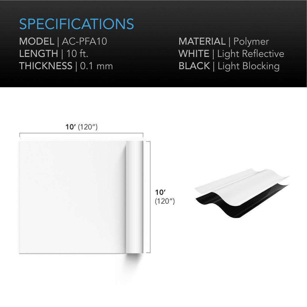 BLACK AND WHITE PANDA FILM, WATERPROOF REFLECTIVE SHEET