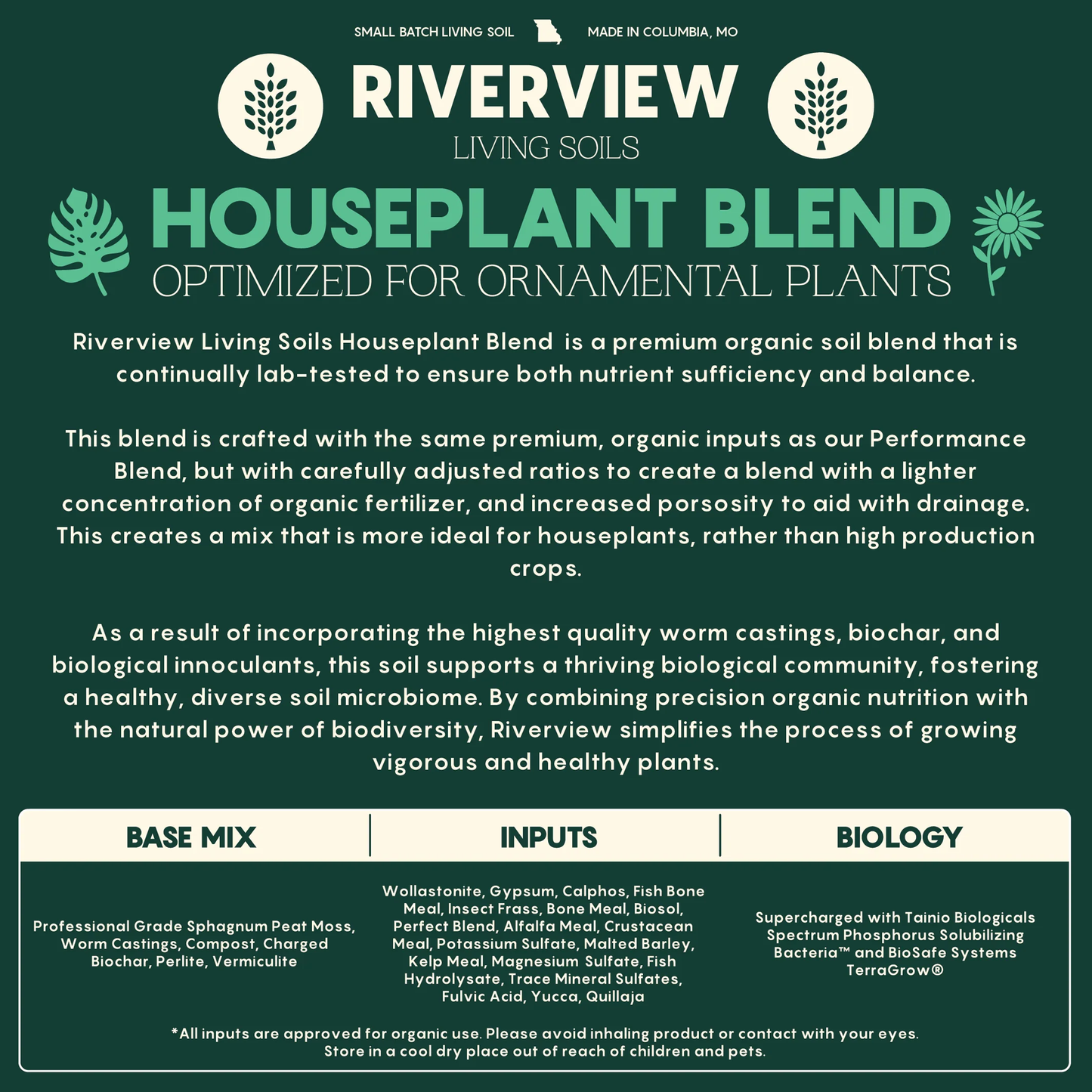 Riverview Houseplant Blend