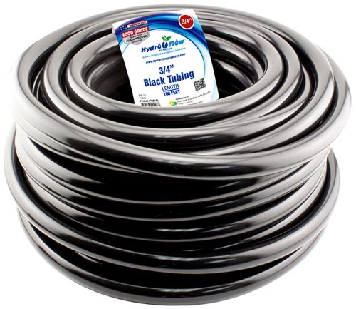 Hydro Flow Vinyl Tubing White 3/4 in ID - 1 in OD 100 ft Roll