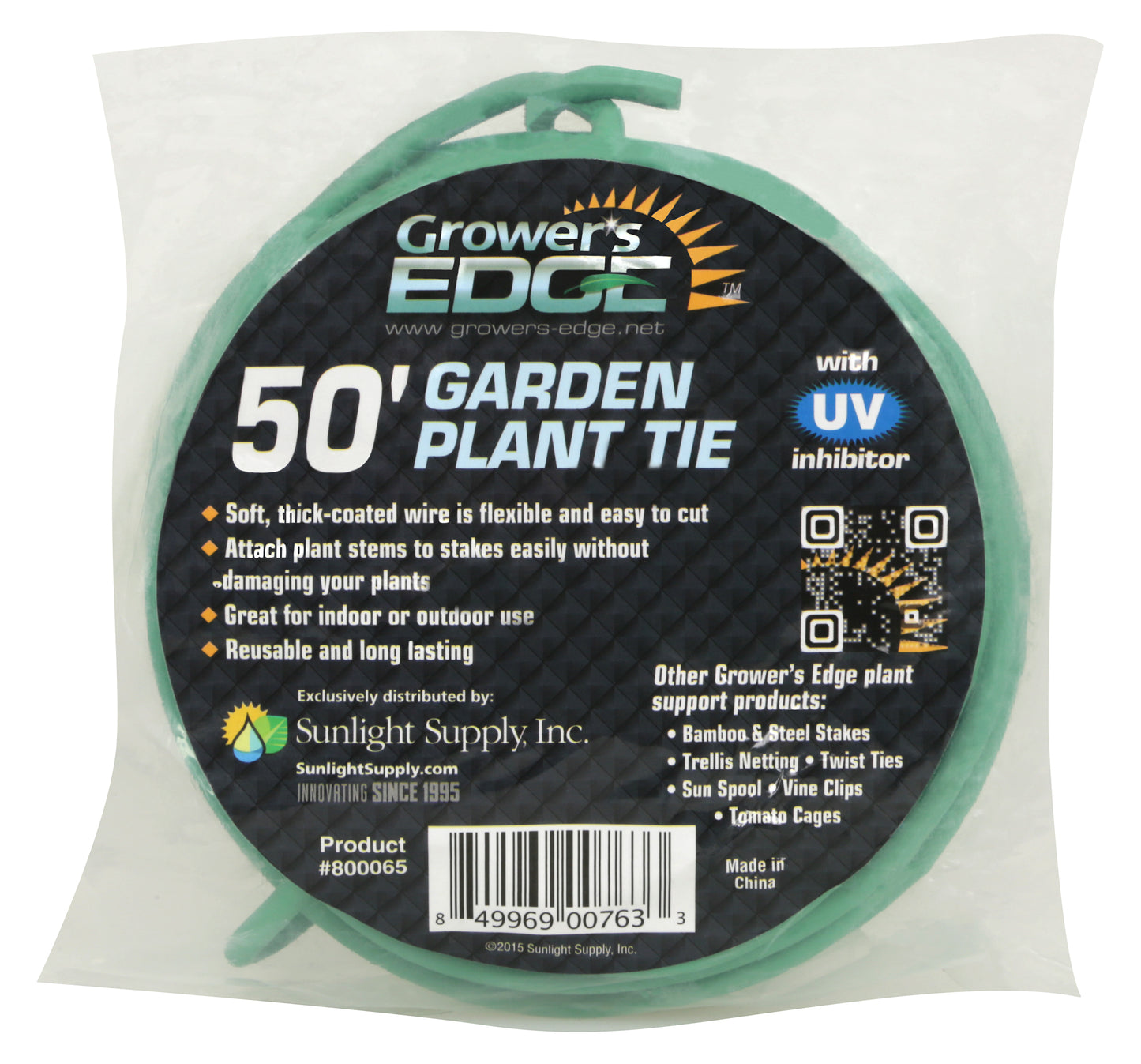 Grower's Edge Soft Garden Plant Tie 5 mm - 50 ft