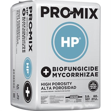PRO-MIX® HP BIOFUNGICIDE™ + MYCORRHIZAE™ - 3.8cu ft - Compressed Bale