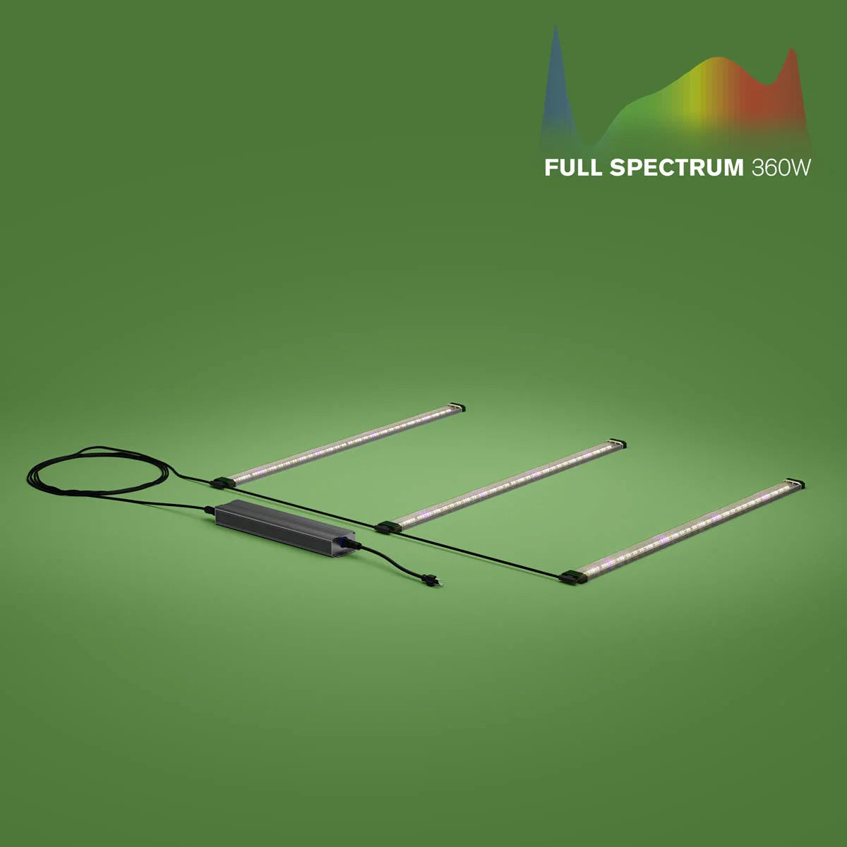 FloraFlex 3 Bar - 360W Full Spectrum Under Canopy 4x4 - 4x6 | 120V