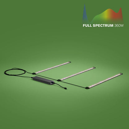 FloraFlex 3 Bar - 360W Full Spectrum Under Canopy 4x4 - 4x6 | 120V