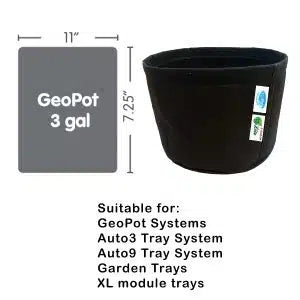 AutoPot GEOPOT 6 SYSTEM - 5 gal Pots