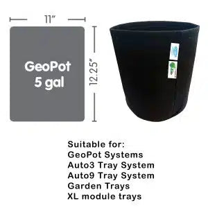 AutoPot GEOPOT 6 SYSTEM - 5 gal Pots