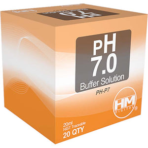 HM Digital pH 7.0 Buffer Solution (Individual 20ml Packet)