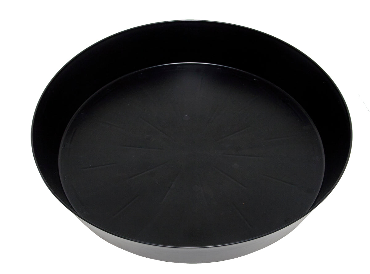 Super-Sized Black Saucer 20"