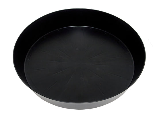 Super-Sized Black Saucer 20"
