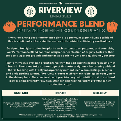 Riverview Living Soil: Performance Blend