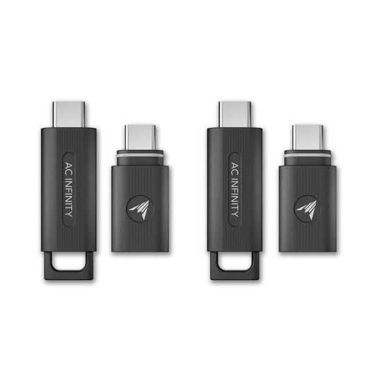 AC-INFINITY UIS 1-to-1 Wireless Transmitter & Receiver, for UIS Devices and Controllers, 2-Pack