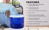 BUBBLEBAGDUDE Bubble Machine 5 Gallon with 5 Bag Kit Extraction Machine - 110 Volts