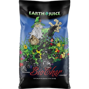 Earth Juice Seasoned BioChar - 1cu ft
