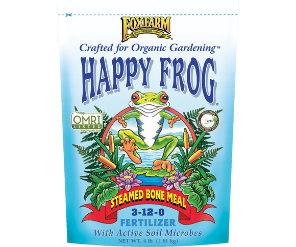 FoxFarm Happy Frog Steamed Bone Meal, 4 lb bag