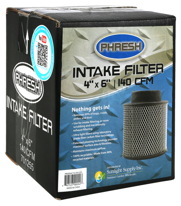 Phresh Intake Filter 4 in x 6 in 140