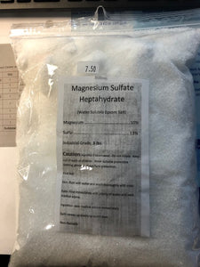 Magnesium Sulfate Heptahydrate, 3 lbs.