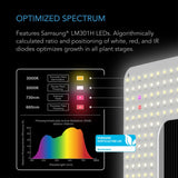 IONGRID T24, FULL SPECTRUM LED GROW LIGHT 260W, 2X4 FT. COVERAGE
