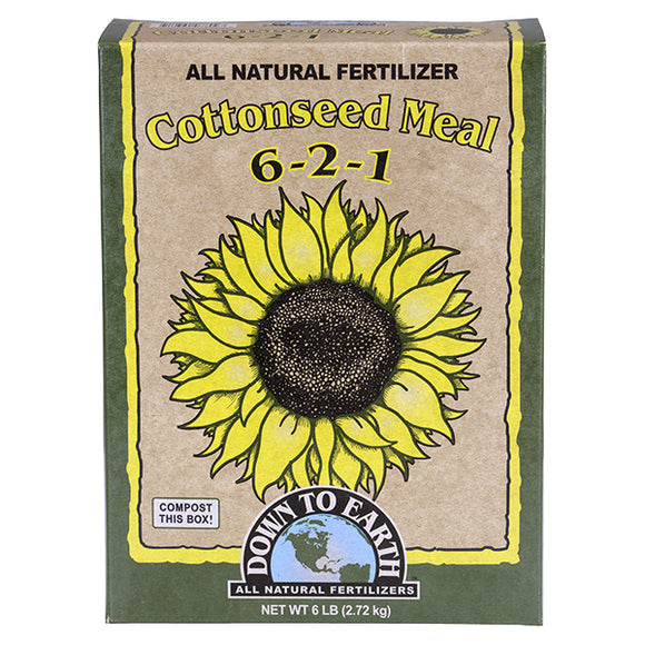 Down To Earth Cottonseed Meal - 5 lb