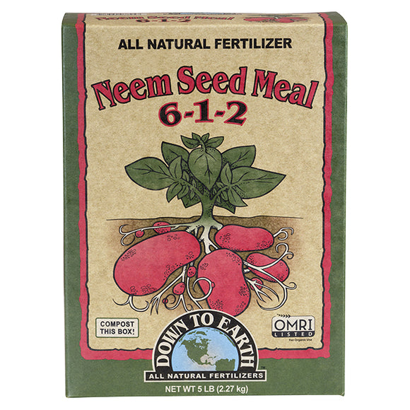 Down To Earth Neem Seed Meal - 5 lb
