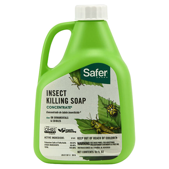 Safer Insect Killing Soap II Conc. 16 oz